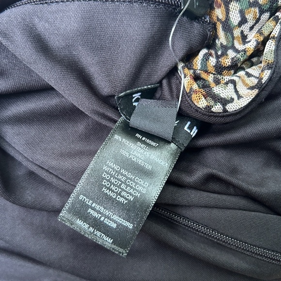 ✨3 for $18 ✨ NWT Elegant Plus-Size Multicolor Ruched Dress - Picture 5 of 6